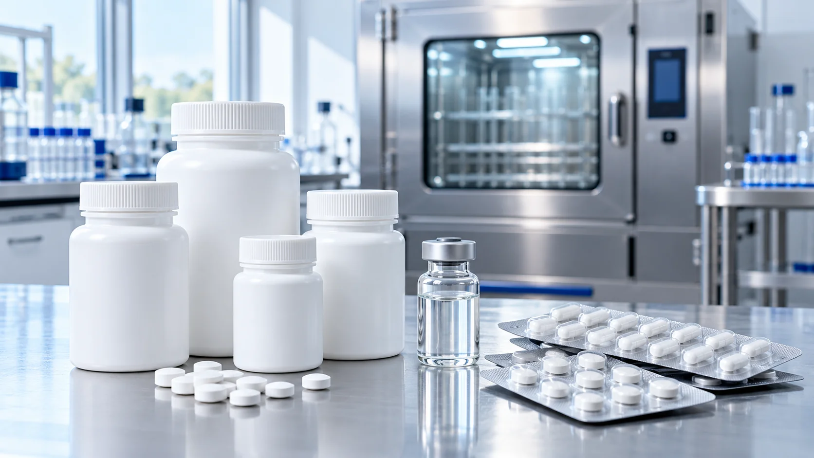 Pharmaceutical packaging samples